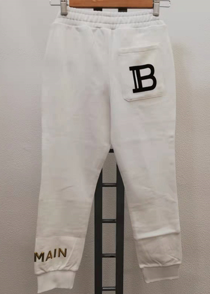 BALMAIN 6Q6757 Z0001 100OR KID'S PANTS 