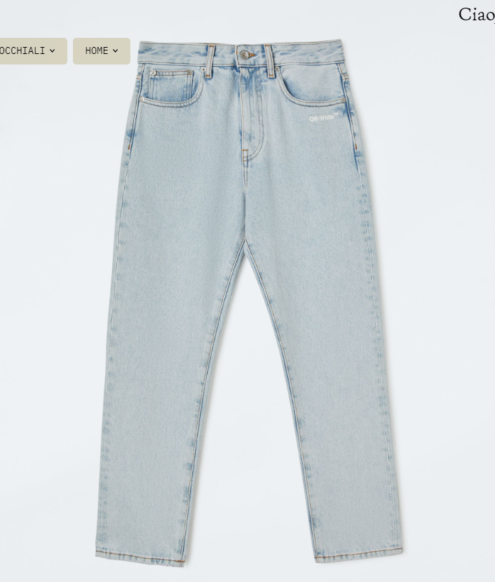 OFF WHITE JEANS OWYA032C99DEN001 4001