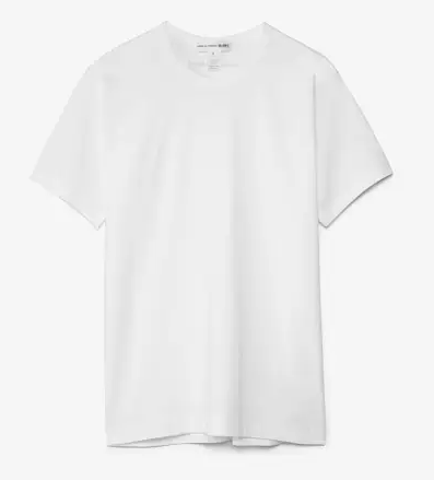 COMME DES GARCONS FI T011 S22 MEN'S T-SHIRT WHITE
