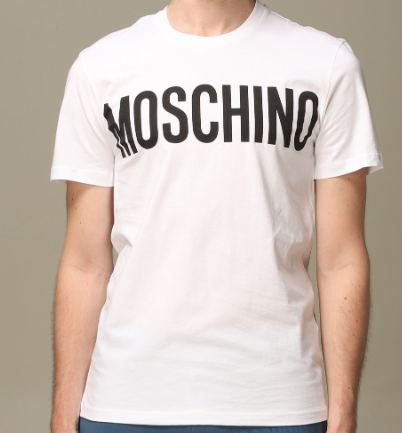 MOSCHINO 0705 5240 1001 T-SHIRT UNISEX BIANCO