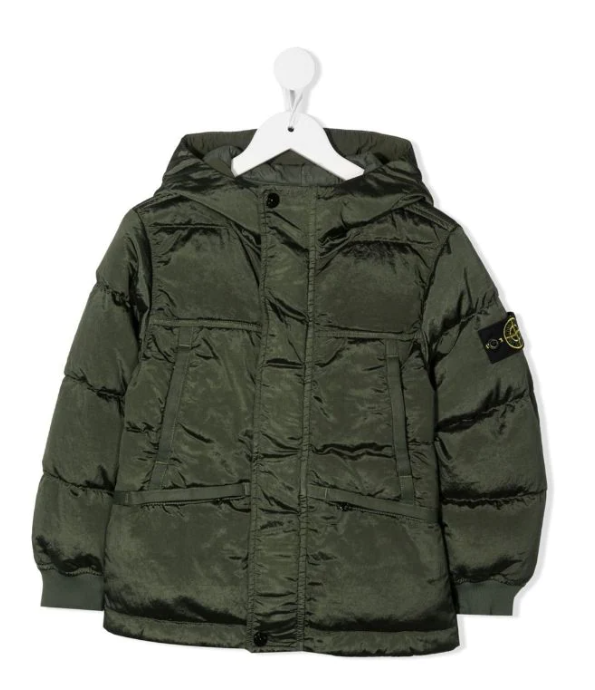 STONE ISLAND KID HOODED JACKET 771640735 V0058 14A
