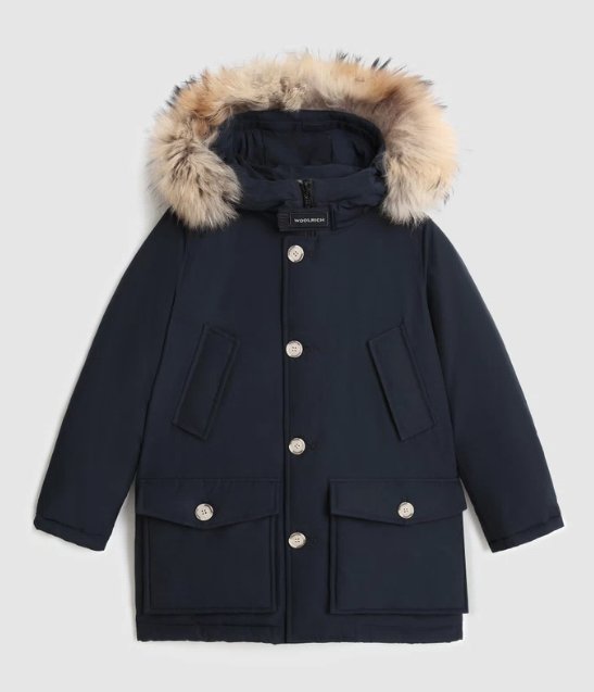 WOOLRICH KIDS  CFWKOU0187MRUT0641_MLB  ARCTIC DETACHABLE FUR PARKA BOY