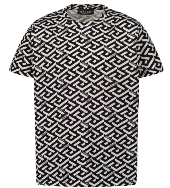 VERSACE KIDS1000129 1A04737 5B040 KIDS T-SHIRT 