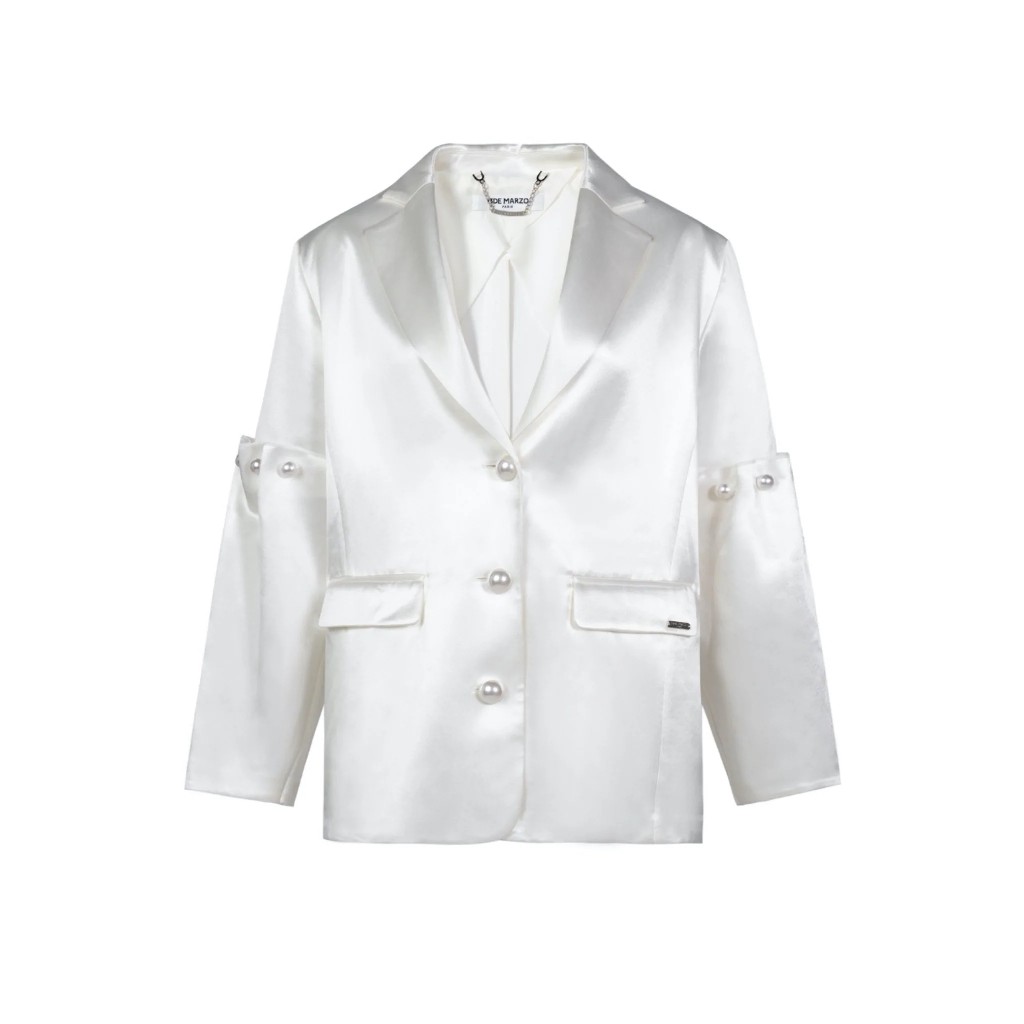 13DE MARZO MZ2512803 FR-JX-242 WHITE JACKET