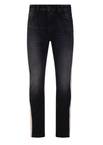 PALM ANGELS PMYA028C99DEN002 TRACK DENIM PANTS   