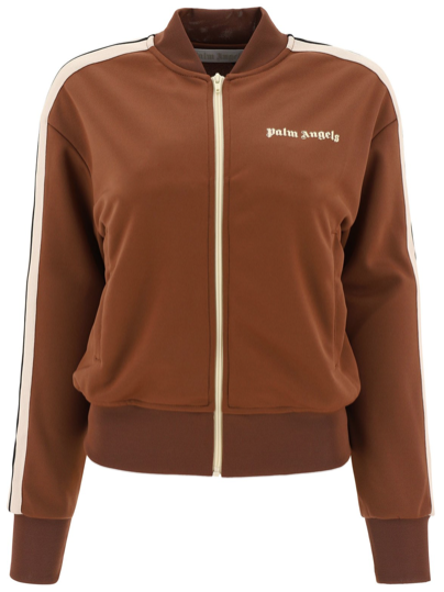 PALM ANGELS PWBD025F22FAB003 6003 BROWN JACKET