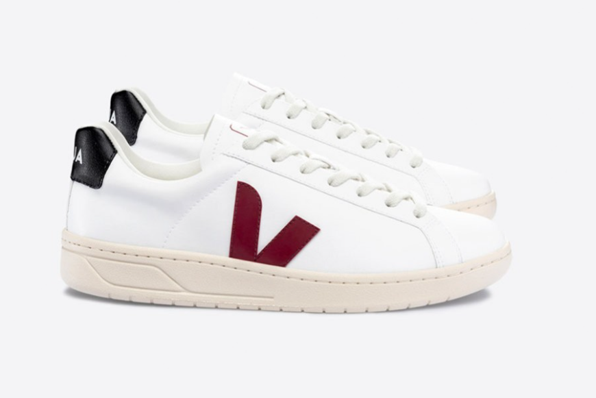 VEJA UC0703148A WOMEN SNEAKERS URCA WHITE/BLACK/MARSALA
