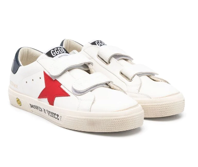 GOLDEN GOOSE GYF00198 F004231 KIDS SHOES WHITE STRAWBERRY