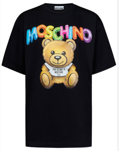 MOSCHINO V0701 0441 1555 WOMAN T-SHIRT BLACK