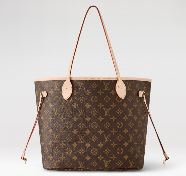 LOUIS VUITTON M40995 WOMAN NEVERFULL MM BAG BROWN
