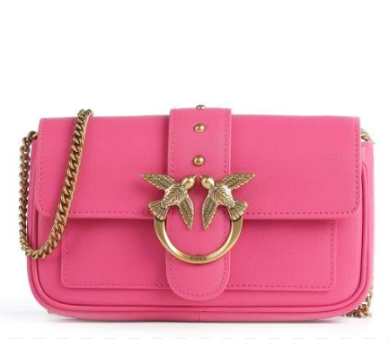 PINKO 100061 A0F1 N17Q WOMAN CROSSBODY PINK