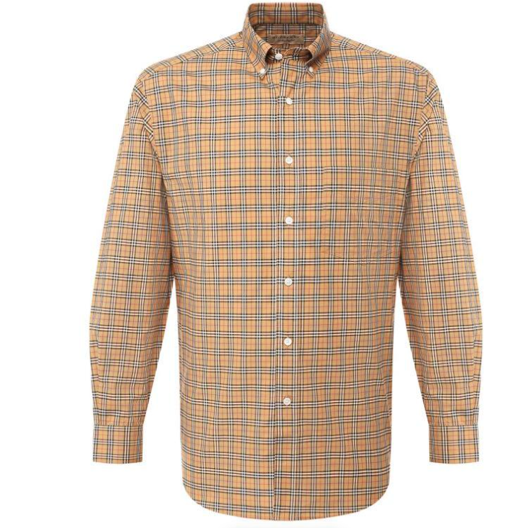 BURBERRY OT 80042631 MEN LONG SLEEVE SHIRT 
