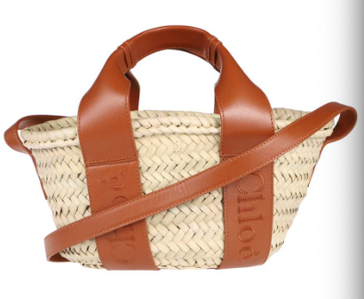 CHLOE CHC23SS304J66 WOMEN BASKET BAG CARAMEL