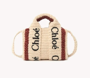 CHLOE CHC22AP235I1393C NANO TOTE WOMEN BAG BEIGE