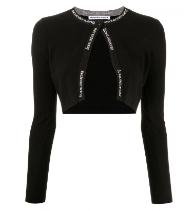 ALEXANDER WANG 4KC2213076 WOMEN CARDIGAN BLACK 