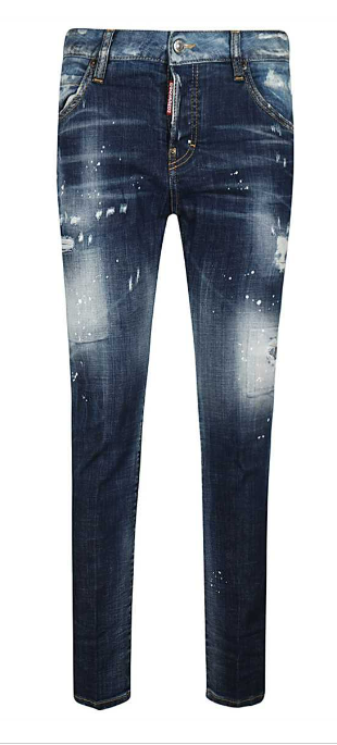DSQUARED2 S75LB0190 S30342 WOMEN'S JEANS BLU