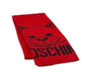 MOSCHINO SCIARPA 30752 M2785-007 ROSSO