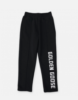 GOLDEN GOOSE KIDS GKP01266 P000921 PANTS NERO