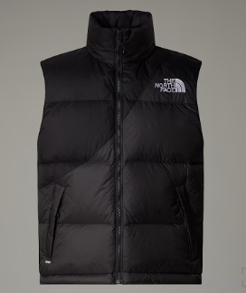THE NORTH FACE NF0A89GE M TNF X YINKA ILORI DOWN VEST TNF Black-Asphalt Grey KT0 UNISEX