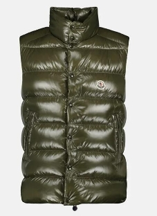 MONCLER 1A00096 68950 833 TIBB VEST MEN KHAKI