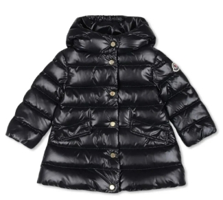 MONCLER KIDS 1C00002 595ZJ 778 IBIDA GIRL'S JACKET MEDIUM BLUE 
