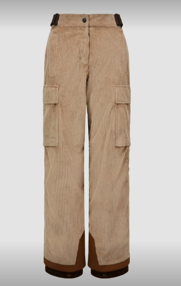 MONCLER GRENOBLE 2G00003 597WG  SKI TROUSERS 236 BEIGE WOMEN