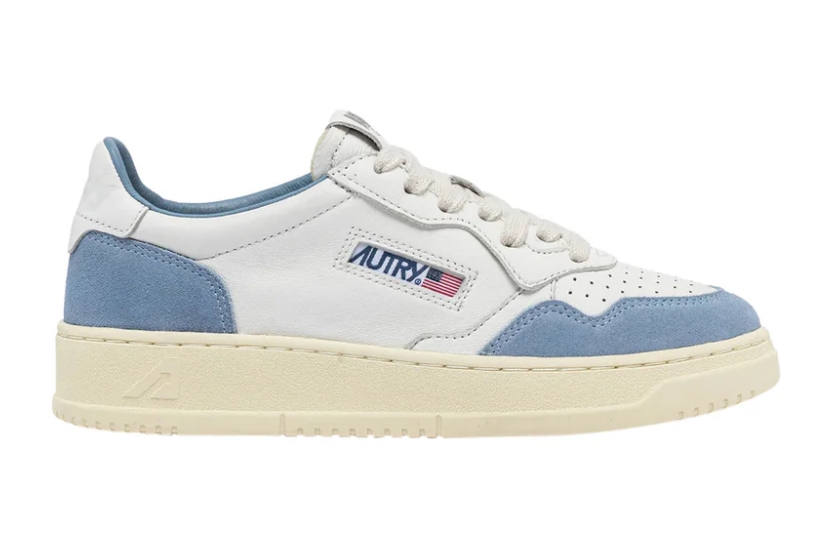 AUTRY AULW GS38 MEDALIST LOW WOMEN'S SHOES GOAT WHITE STREET 