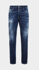 DSQUARED2 S74LB1557 Dark Easy Wash 642 Jeans MEN