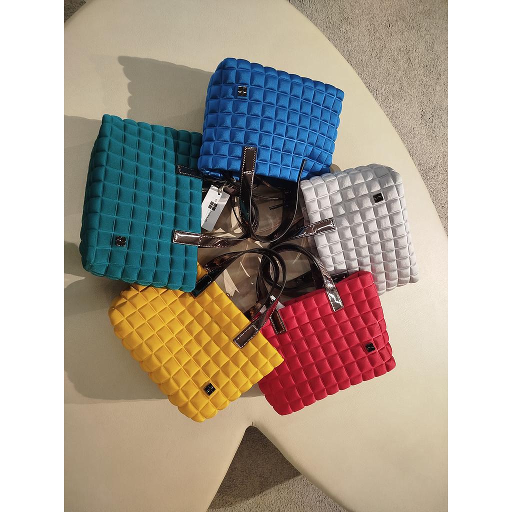 BPRIME MILANO MINI LAMI WOMEN'S BAG BIANCO/ROSSO/GIALLO/VERDE/AZZURRO