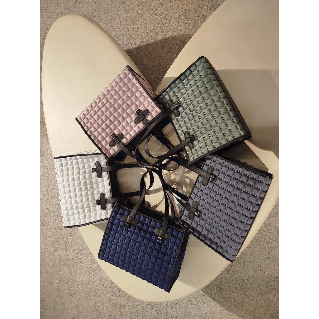 BPRIME TOKIO MEDIUM WOMEN'S BAG BIANCO/ROSA/VERDE/GRIGIO/BLU