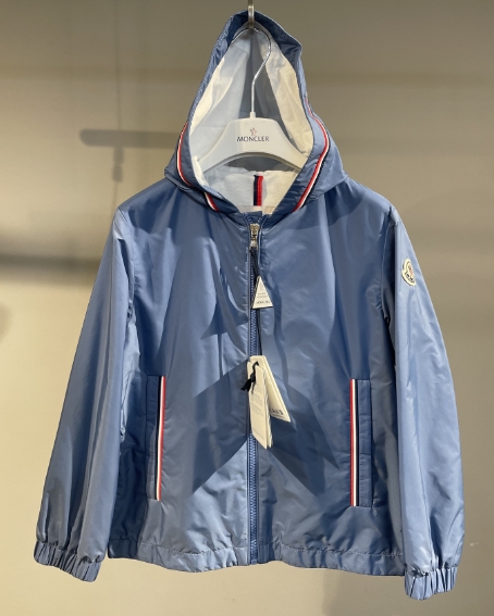 MONCLER KIDS 1A00053.53A5E GRANDUC JACKET 757 PASTEL BLUE 12A