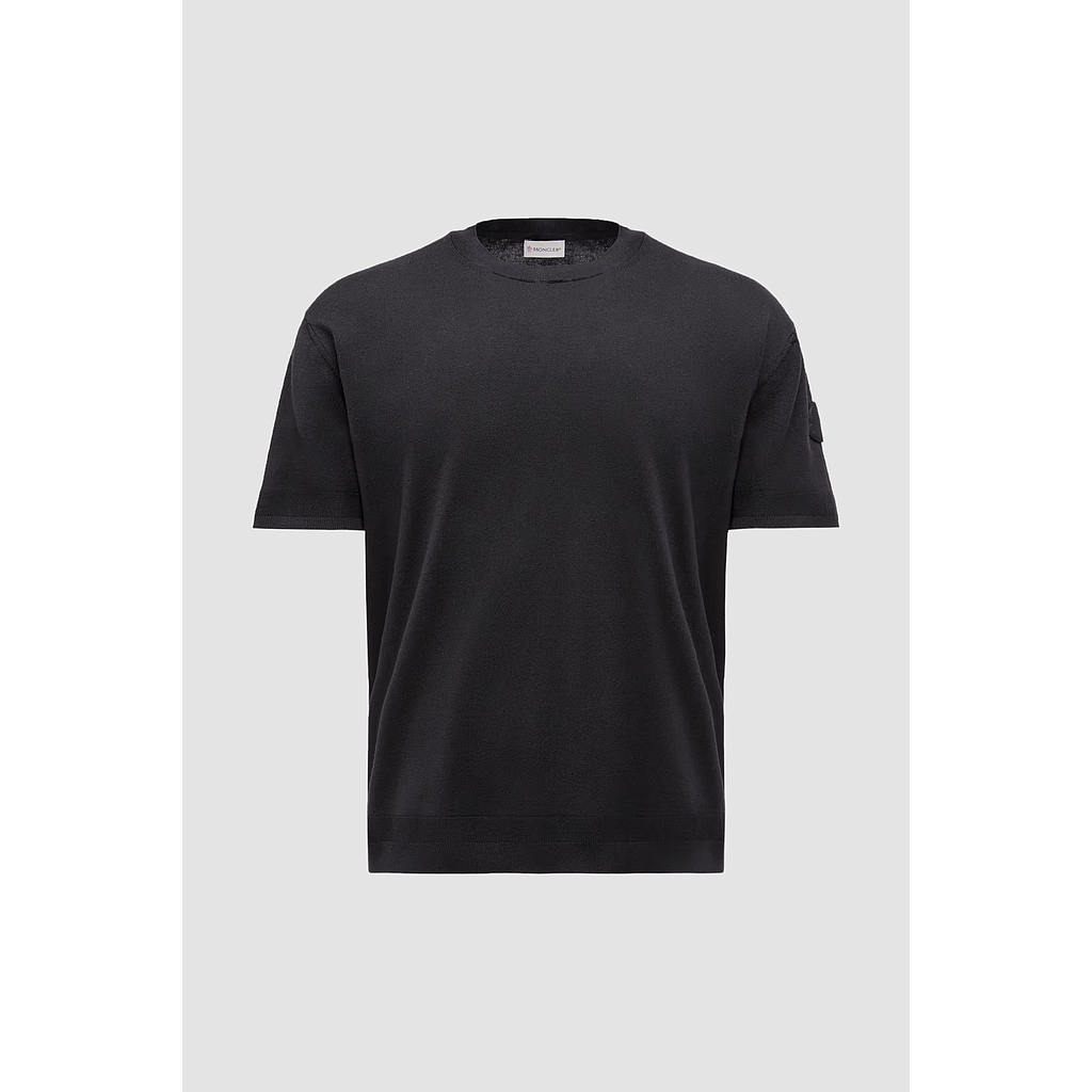 MONCLER 9C00011.M6329 742 MEN'S T-SHIRT DARK BLUE