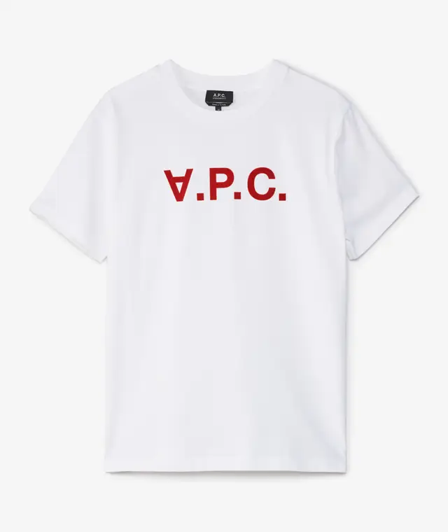 A.P.C. COHBM.M26384 MEN'S T-SHIRT WHITE