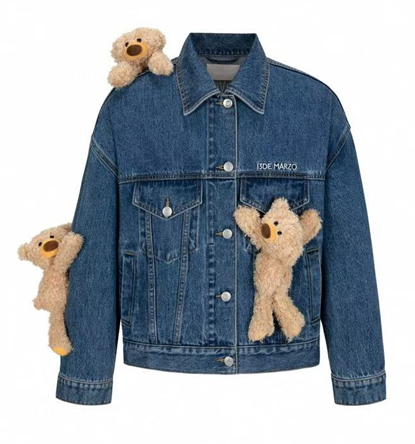 13DE MARZO MZ2501101 DOOZOO VINTAGE DENIM JACKET BLUE 1633 