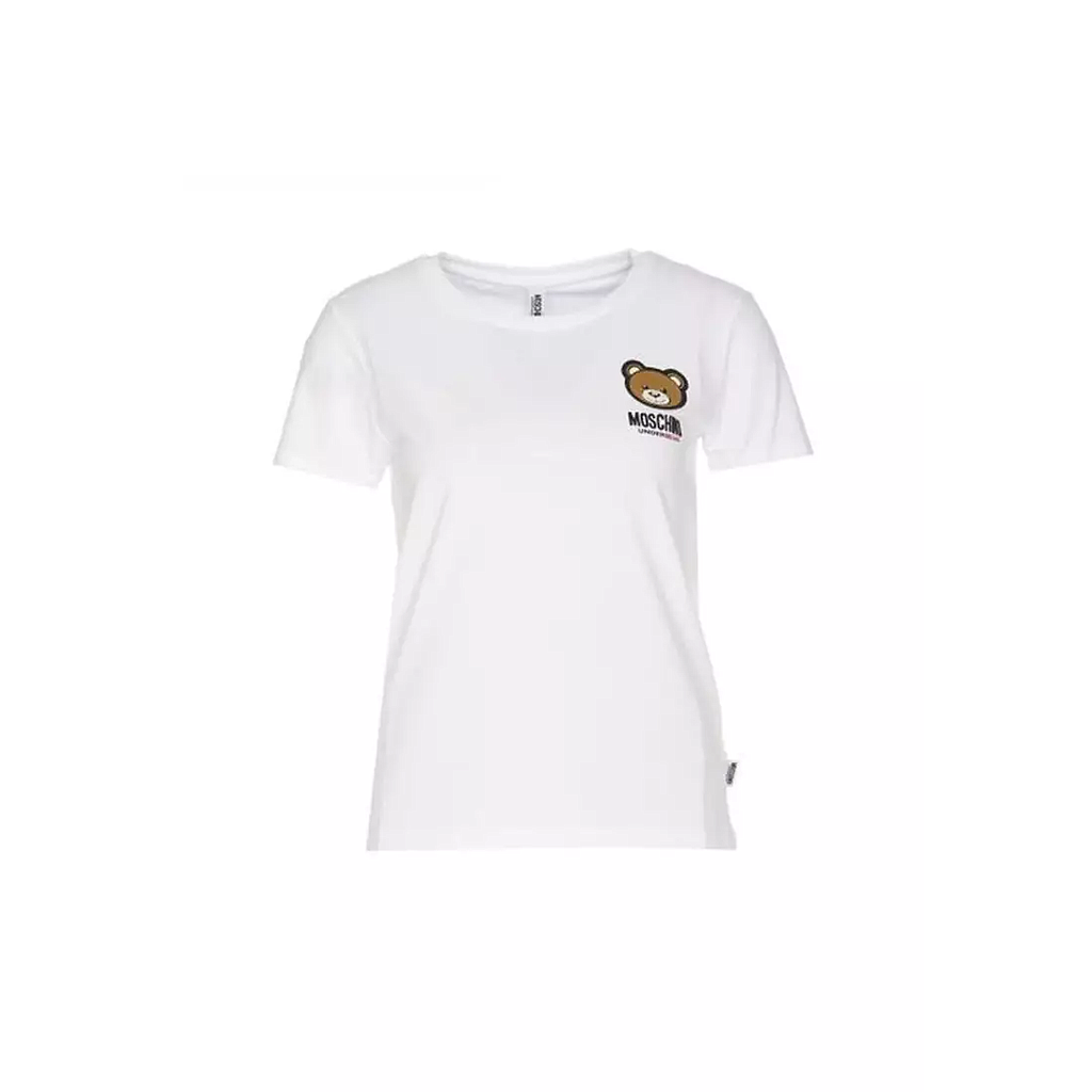 MOSCHINO 0789 4410 0001 WOMEN'S T-SHIRT WHITE