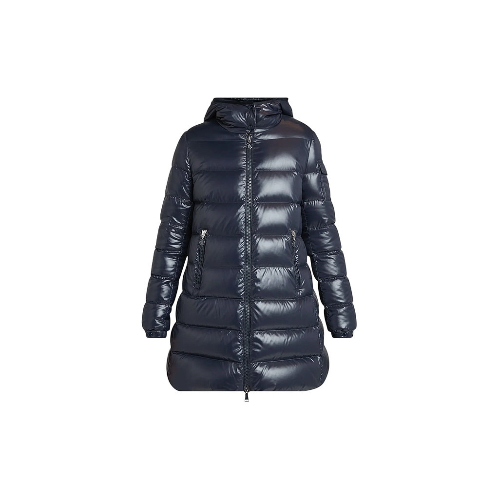MONCLER K2093 1C00002 597Z8 742 COURCELLES WOMEN'S COAT NAVY