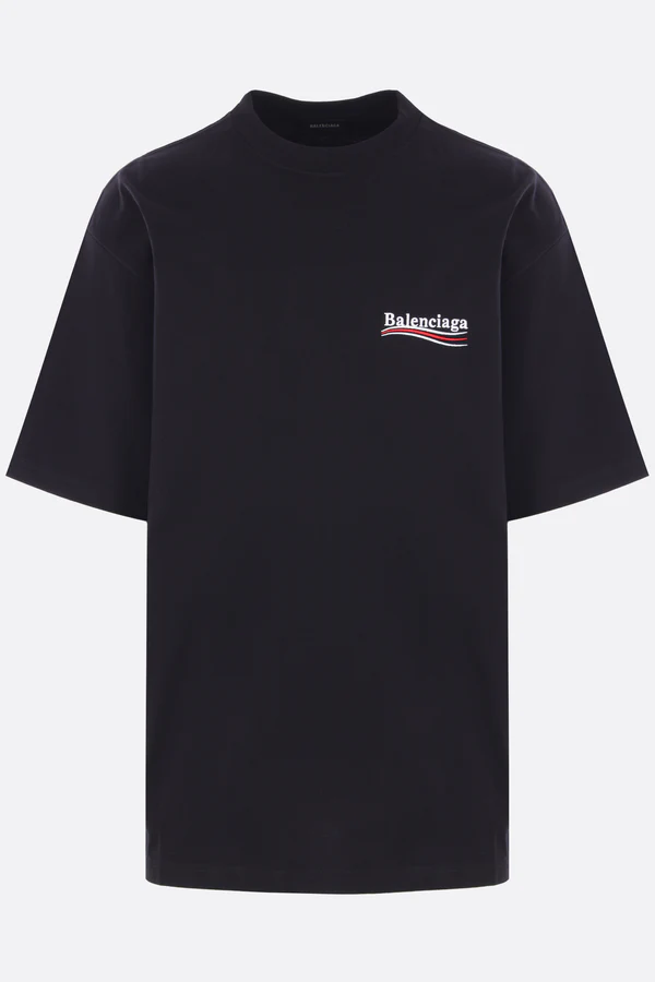 BALENCIAGA 764235TKVJ11070 MEN'S T-SHIRT BLACK