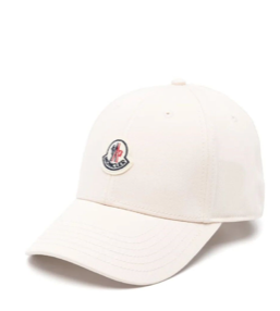 MONCLER 3B00055 04863 050 BASEBALL CAP WHITE
