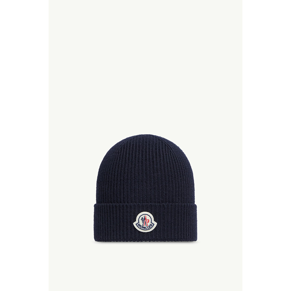 MONCLER K2091 3B70500 A9342 742 MEN'S HAT NAVY