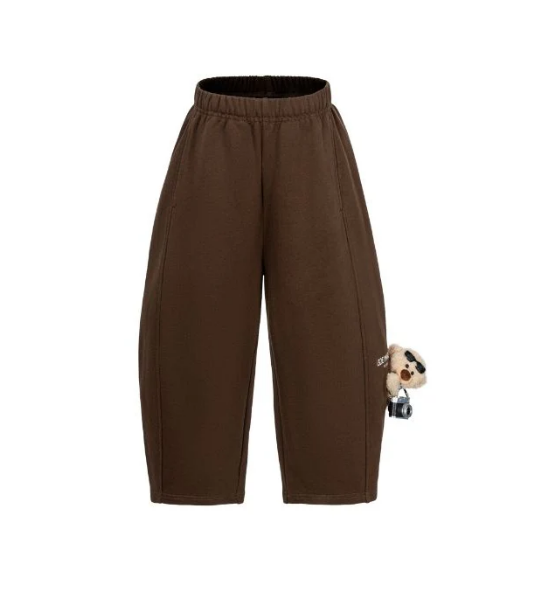 13DE MARZO KID'S MZ2507002 BABYBEAR HARM PANTS BROWN