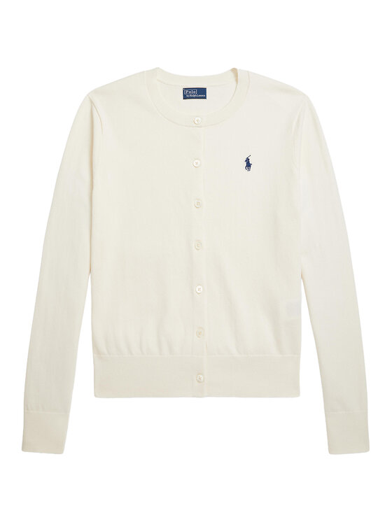 POLO RALPH LAUREN 211971871003 WOMEN'S CARDIGAN CREAM