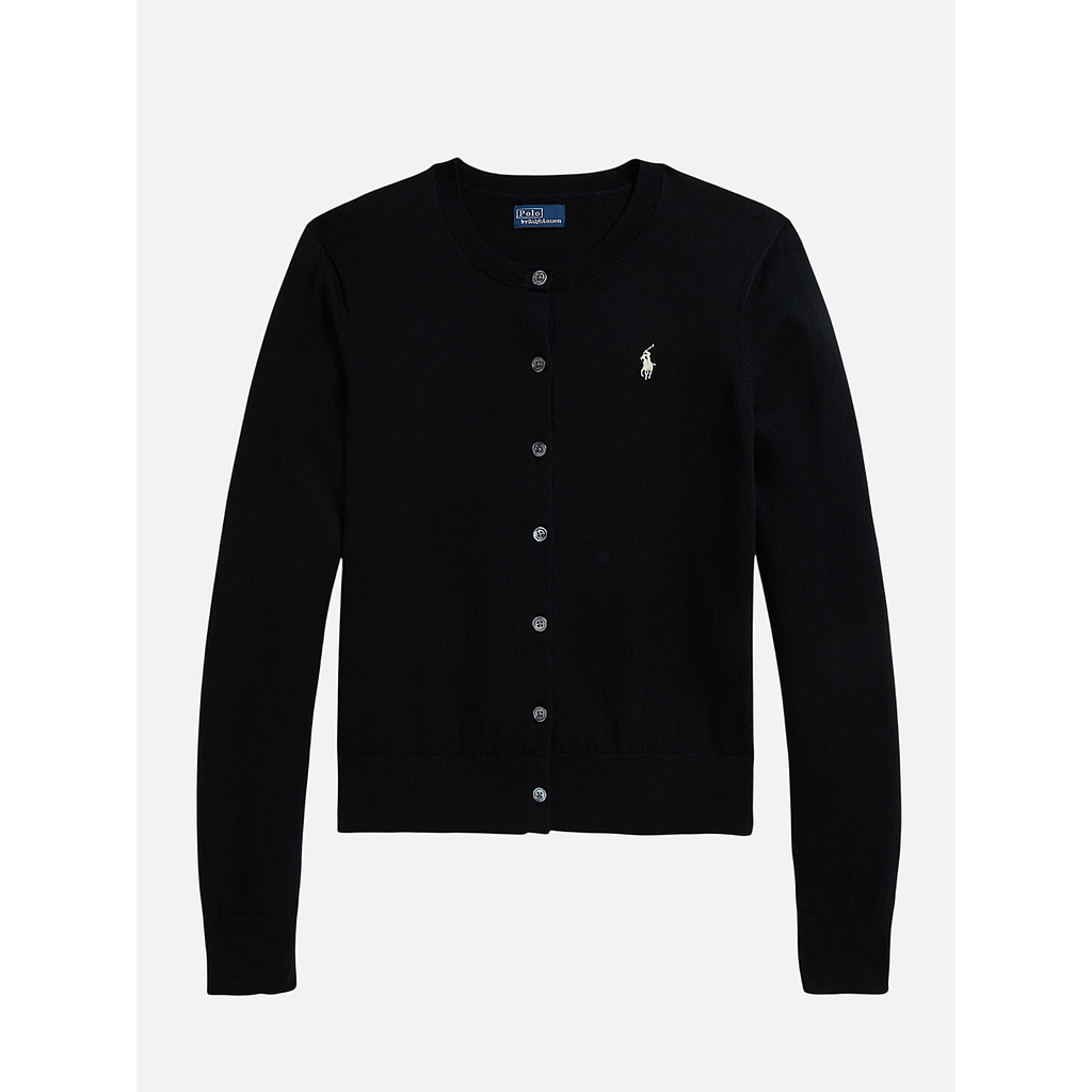POLO RALPH LAUREN 211971871005 WOMEN'S CARDIGAN BLACK