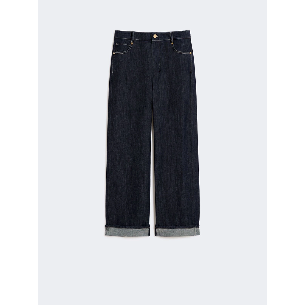 S'MAXMARA 9181056106001 - SMMCHIARA WOMEN'S TROUSERS NAVY