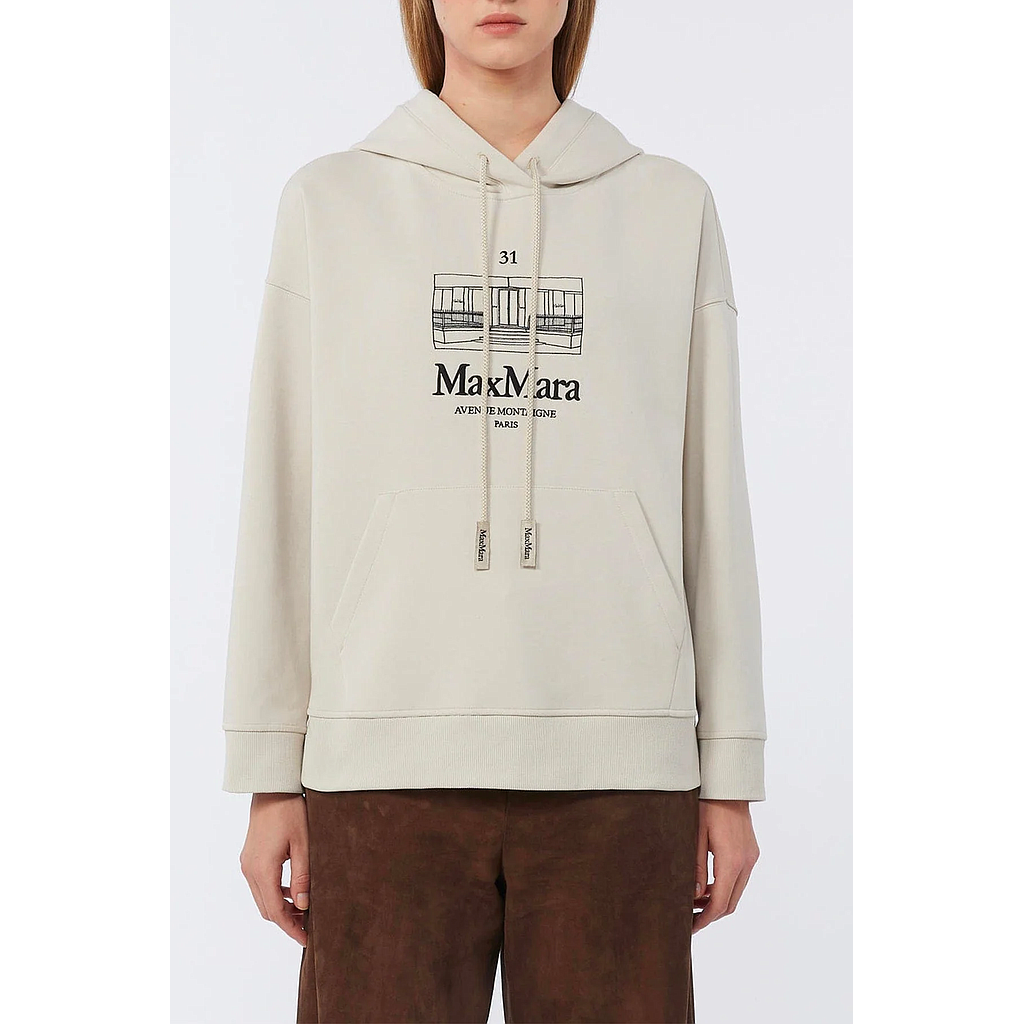 S'MAXMARA 9921026106001 - SMMANDREA WOMEN'S SWEATSHIRT ECRU