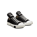 RICK OWENS DRKSHDW X CONVERSE SNEAKERS DC02AX727 CTDR291 NERO NOTA