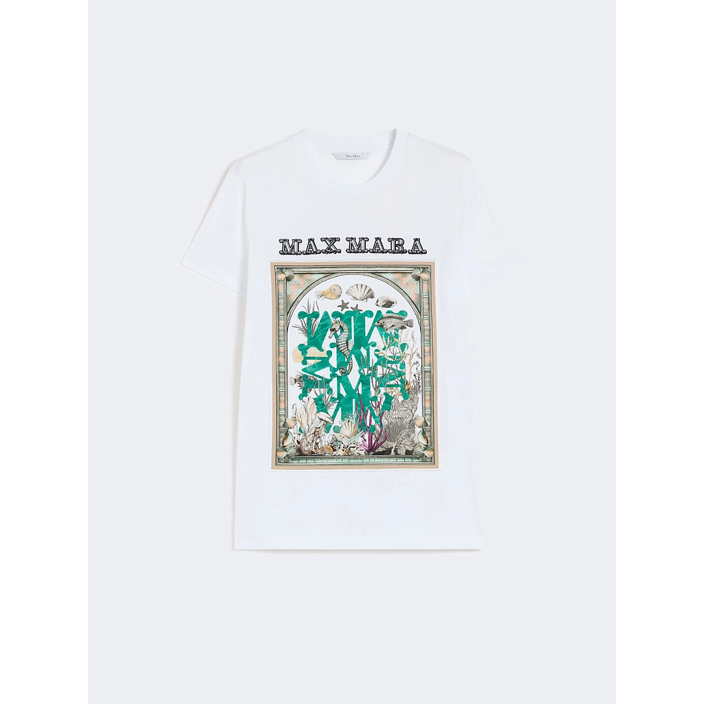MAXMARA 1941066206019 - MXMSPADINO WOMEN'S T-SHIRT WHITE