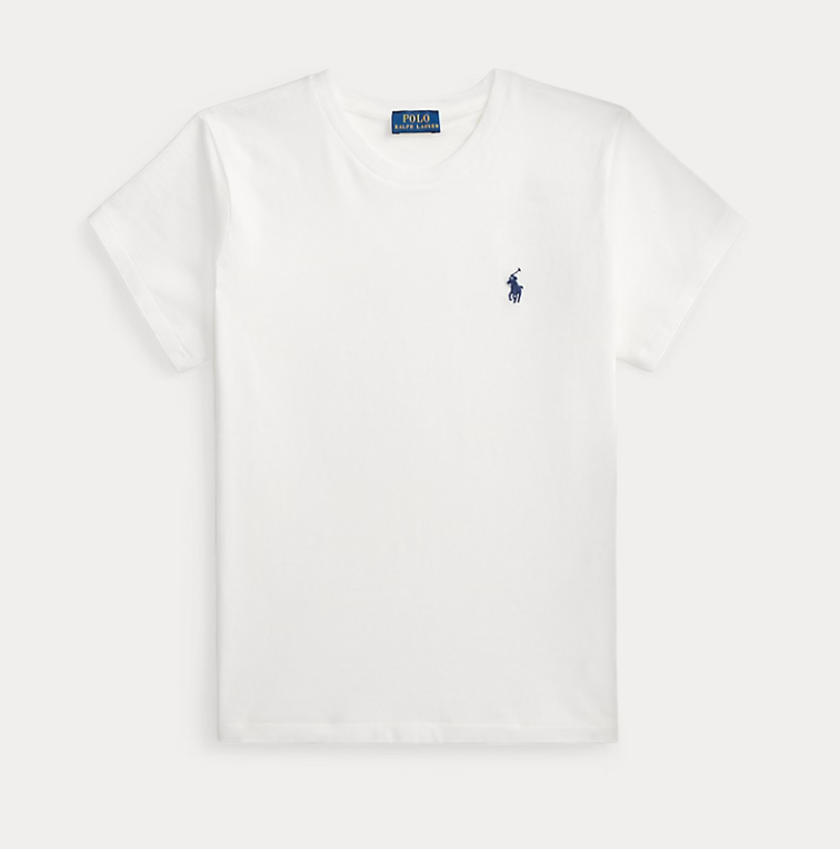 POLO RALPH LAUREN 211B14605032 WOMEN'S T-SHIRT WHITE