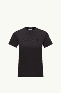 MONCLER 8C00021.89AUO 999 WOMEN'S T-SHIRT BLACK