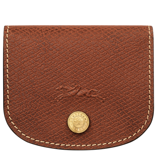 LONGCHAMP 30047HYZ P55 WOMEN'S CARDHOLDER BROWN