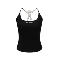 13DE MARZO MZ2603702 BACK BEAR HARNESS TOP BLACK